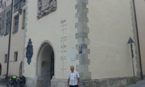 Транспорт на покойник от Пасау, Германия.